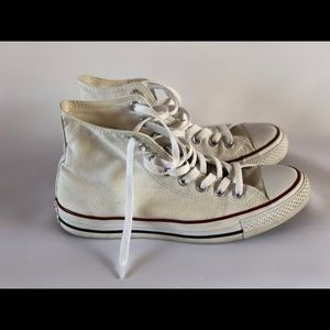 White high top Converse